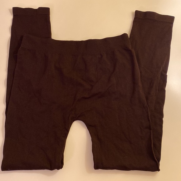 Active Plum Colored thicker Footless Tights or Lightweight Leggings S/M - Picture 6 of 9